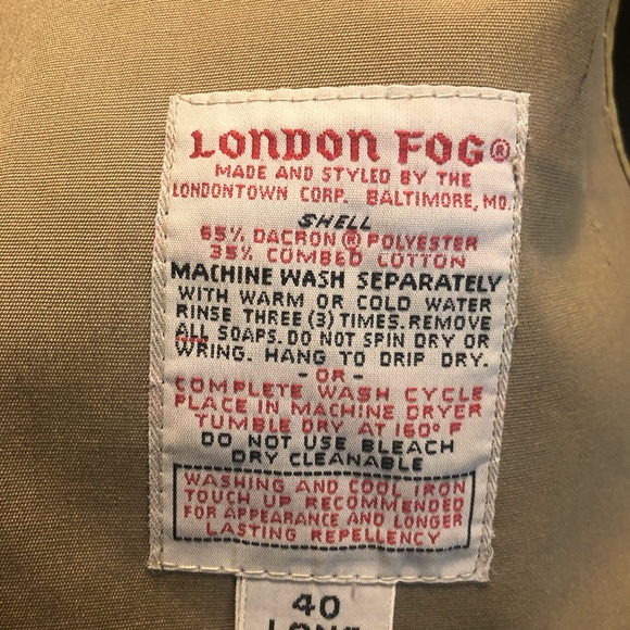 London Fog Maincoat - Picture 5 of 7